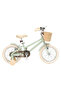 Bicycle With Basket 20 Inches Green - 2