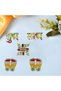 Shubh Labh Sticker Satya Design for Festival 2 Feet Pack of 5 - 2