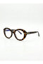 Women's Blue Light Protective Glasses with T-Details Oval Light Frame 52 Ekartman - 4