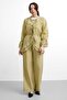 Molly Nelly Women's Baby Collar Lined Voile Set - 6