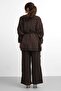 Molly Nelly Women's Baby Collar Lined Voile Set - 8