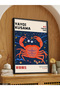 Yayoi Kusama Tokyo 1993 Crab One Piece Black Wooden Framed Painting - 2