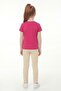 Girl's T-Shirt with Short Sleeves Printed B7 - 4