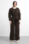 Molly Nelly Women's Baby Collar Lined Voile Set - 4