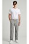 Men's Gray Linen Trousers Muslin Fabric Oversize Comfortable Fit Daily Use