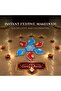 RANGOLI FLOWER STICKER RED & BLUE 7PC - 5