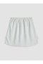 Two Mt Shop Quality Lcw Kids White 3 Thread Plain Standard & Regular Girls' Shorts Skirt - 3