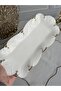 طبق تقديم مستطيل من البورسلين ذهبي اللون لوكا 41x16 سم - 5