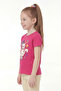 Girl's T-Shirt with Short Sleeves Printed B7 - 3