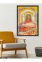 Vincent Van Gogh Corridor in the Asylum One Piece Black Wooden Framed Painting - 3