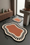 Sack Orange 2-Pack Bath Mat, Non-Slip Base, Washable 60X100 50X60 cm - 2