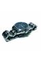 Velocity Men’s Chronograph Watch Stainless Steel Silver Strap Black Dial Quartz Analog - 5