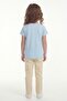 Girl's T-Shirt with Short Sleeves Printed B10 - 4