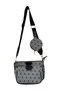 Women's 3-Piece Set Crossbody Shoulder Bag Portfolio and Coin Purse