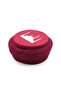 Cami Sarığı - Burgundy Fabric - Burgundy Shawl - Plain Wrap - Cami Embroidered - 7 Meters - 3