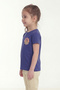 Girl's T-Shirt with Short Sleeves Printed B11 - 3