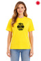Unisex Oversize Yellow No Pain No Gain Printed T-Shirt 100% Cotton Sports Fitness Gym T-Shirt Women Men - 2