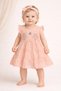 Baby Girl Dress with Ruffles and Embroidery, Stylish Cotton Summer Dress for Babies, Casual & Special Occasion