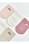 Esvab • Modern & Stylish Baby Girl Booties Socks 5-Pack - 3