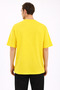 Unisex Oversize Yellow T-Shirt Limited Edition Written 100% Cotton Loose Streetwear Women Men T-Shirt - 3