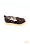 Bitter Brown Women's Daisy Patterned Poly Orthopedic Summer Shoes Vdz03034 - 6