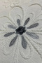 Dream Embroidered Chenille 3-Piece Double Bedspread Cream - 3