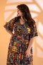 Women's Plus Size Gipeli Long Dress Black - 4