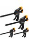 Quick Ratchet Bar Clamp Set D11-3 Tool Fast Action Adjustable Clamping Set for Woodworking As - 7