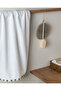 Jeanne 100% Cotton Crochet Face Towel - Ecru - 50X70 cm - 2