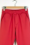 Children's Cotton Gabardine Trousers with Elastic Waist and Laces - 3