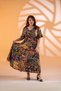 Women's Plus Size Gipeli Long Dress Black - 5