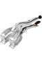 Clamping Clamp 9 Inch Forged Carbon Steel Nickel Plated