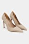 Lunara Dark Beige Matte Pointed Toe Women's Stiletto - 4