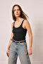 Thin Strap Ribbed Basic Athlete Top