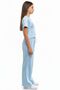 Girl's 2-Piece Gathered Side Printed Tracksuit Set - 3