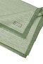 Cotton Silk Shawl - Helezon Monogram - Mint - 2
