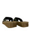 , 1402-B Khaki Side Velcro Orthopedic Slippers - 4