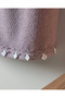 Jeanne 100% Cotton Crochet Face Towel - Lilac - 50X70 cm - 3