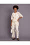 Senior Girls White Printed Blouse - 5