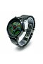 STEERX SD4381 Analog Watch for Men Stainless Steel Strap Green Dial Quartz Wrist Watch - 3