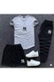 T-Shirt Sweatpants Shorts 3-Piece Combination Set Ny Printed Women's / Men's Unisex