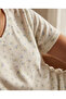 Women Ivory Printed Nightshirt - 2