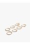7-Piece Ring Set with Pearl and Stone Detailing - 3