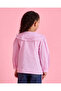 Girls Pink Striped Blouse - 3