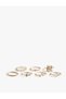 7-Piece Ring Set with Pearl and Stone Detailing