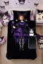 Kuromi Princess Patterned Single Baby Kids Duvet Cover Set