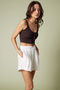 Lace-Detail Tricot Top - 2