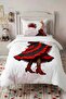 Small Flamenco Patterned Single Baby Kids Bedding Set - 3