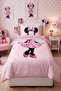 Sweet Minnie Patterned Single Baby Kids Bedding Set - 6