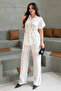 Women's Lace-Up Woven Set – Fresh & Urban Style